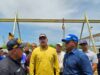 Gobernador Luis Caldera ejecuta el Plan Rector de Aguas Servidas en Lagunillas