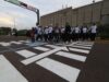 Paso peatonal en Galerías, otro que inaugura Di Martino para beneficiar a 60 mil peatones