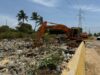 Alcaldía limpió en el Puente Espuma del barrio Etnia Guajira