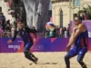 JUEGOS SURAMERICANOS: Voleibol de playa criollo a la final