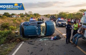 Aparatoso Vuelco en La Concepción: Conductor resulta lesionado tras aparatoso accidente vial en el Zulia