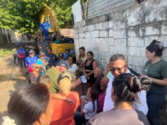 Alcalde Di Martino inspeccionó avance de saneamiento de las cañadas Morillo y La Arreaga